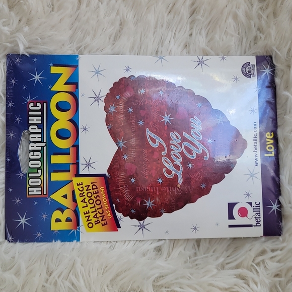 Heart, Foil Ballon, large size, red, I love you - Picture 1 of 3